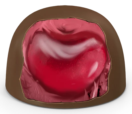 Bombom de Chocolate ao Leite
com Recheio de Cereja