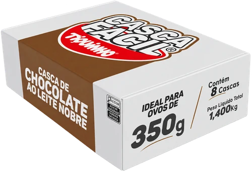 Cascas Chocolate 100% ao Leite