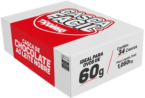 Cascas Chocolate 100% ao Leite