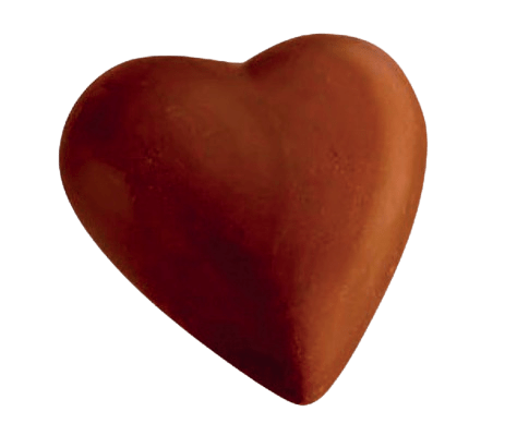 Bombom de Creme de Avelã
em Formato de Coração