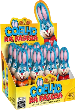 Coelho de Páscoa de Chocolate Sabor ao Leite