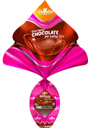 Ovo de Páscoa Sabor Chocolate ao Leite